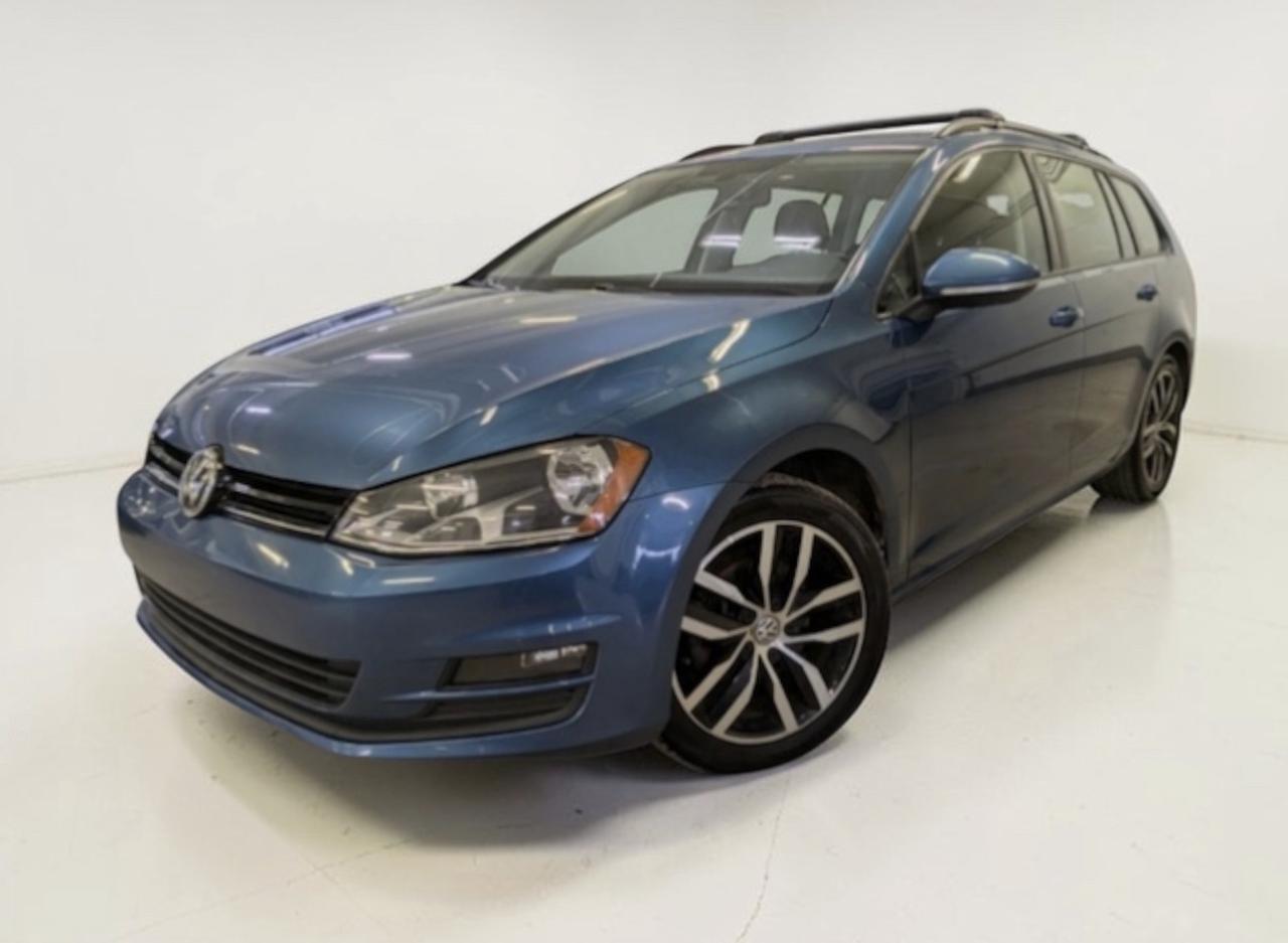 2017 Volkswagen Golf SportWagen Manual   Leather   Clean! Photo0