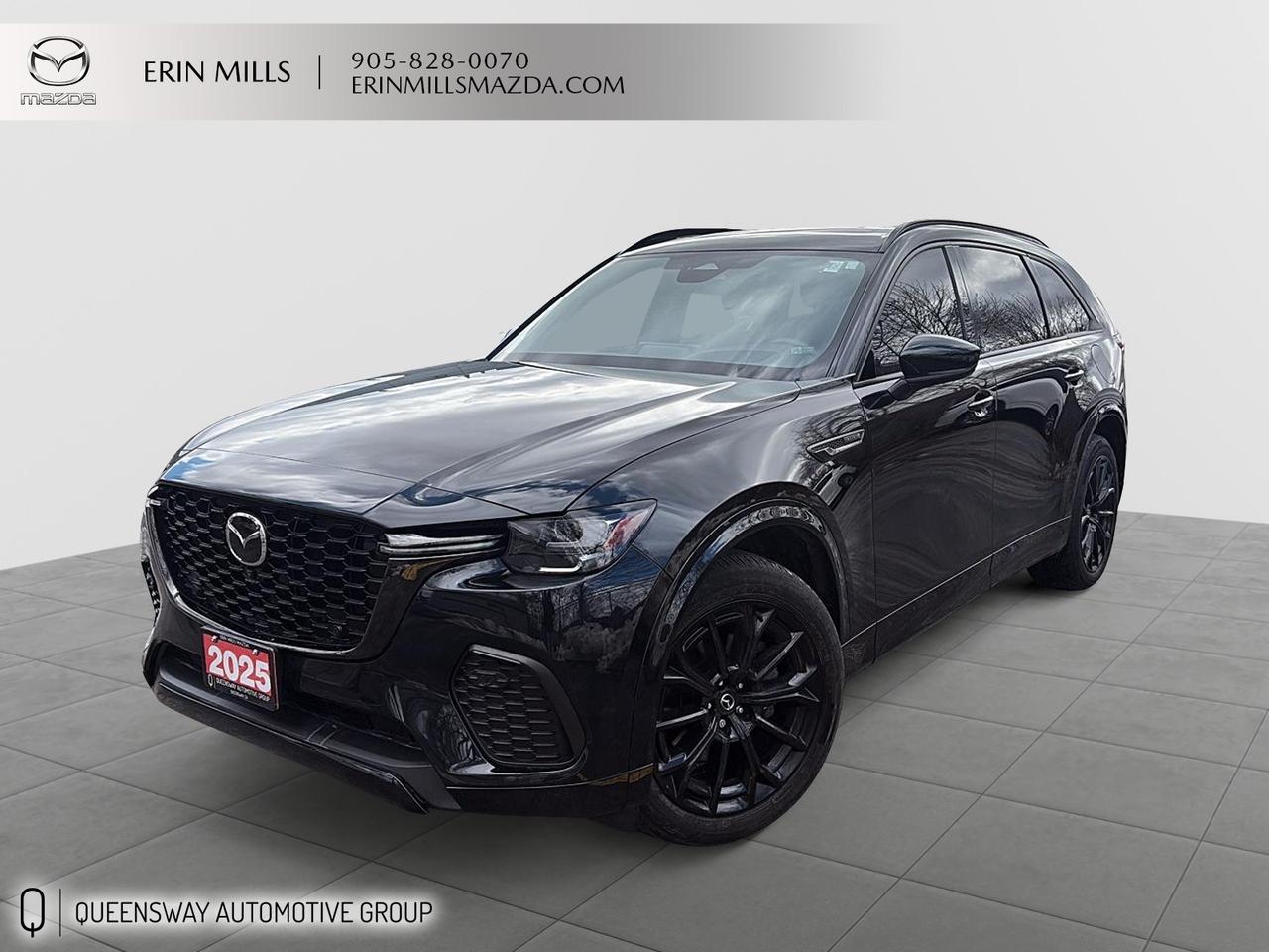 2025 Mazda CX-70 MHEV GT-P 1OWNER LEASERETURN REDLEATHER FLOORLINERS 1OW Photo