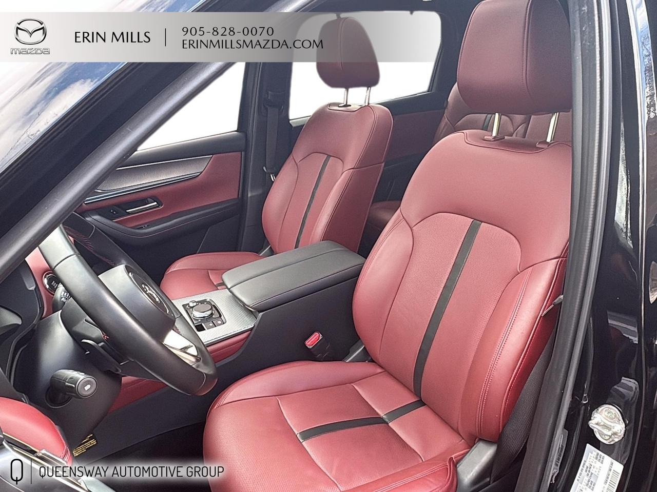 2025 Mazda CX-70 MHEV GT-P 1OWNER LEASERETURN REDLEATHER FLOORLINERS 1OW Photo