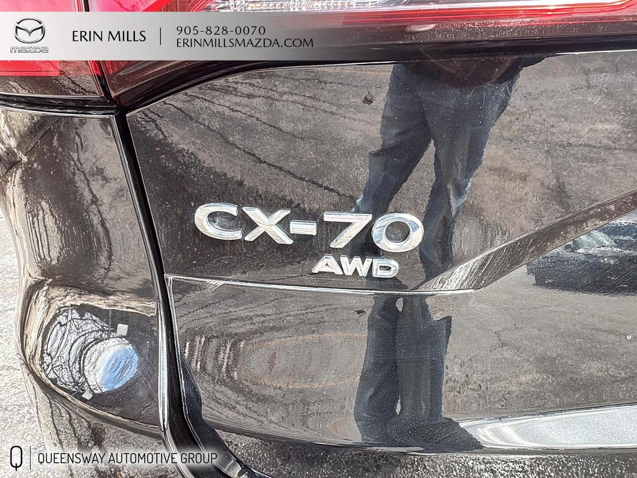 2025 Mazda CX-70 MHEV GT-P 1OWNER LEASERETURN REDLEATHER FLOORLINERS 1OW Photo