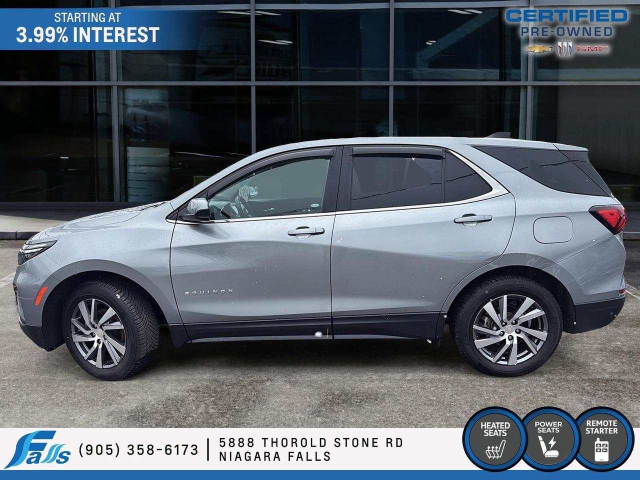 2023 Chevrolet Equinox LT AWD,H.SEATS,P.SEATS,R.START Photo