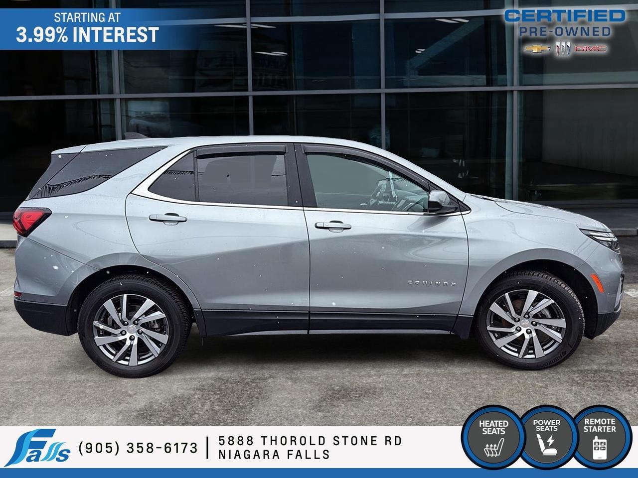 2023 Chevrolet Equinox LT AWD,H.SEATS,P.SEATS,R.START Photo
