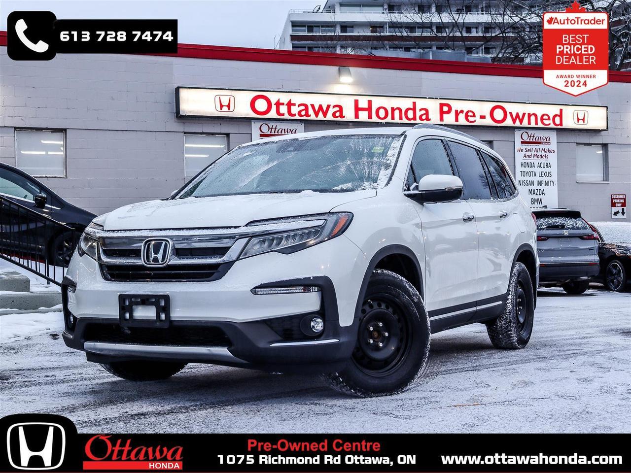 2021 Honda Pilot Touring 8-PASS NAVI LEATHER Photo0