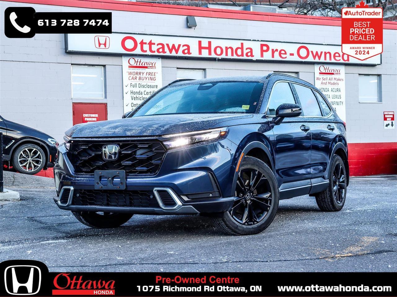 2023 Honda CR-V Hybrid Touring LEATHER NAVI SUNROOF Photo0