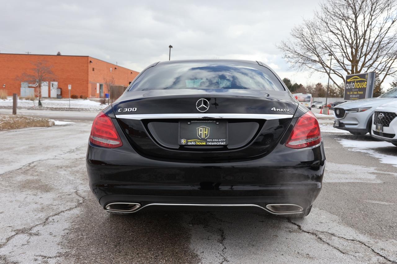 2018 Mercedes-Benz C-Class C300-4MATIC-AMG/NAV/B CAM/PANOROOF/BLIS/P SENSORS/ Photo4