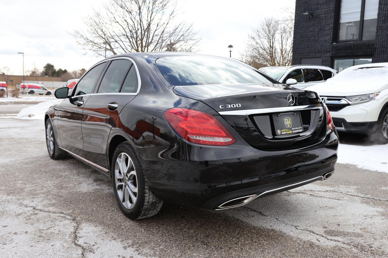 2018 Mercedes-Benz C-Class C300-4MATIC-AMG/NAV/B CAM/PANOROOF/BLIS/P SENSORS/ Photo