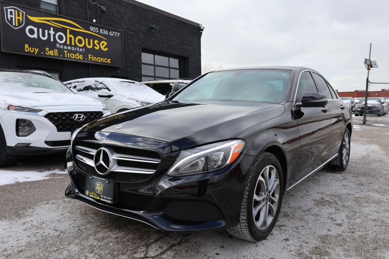 2018 Mercedes-Benz C-Class C300-4MATIC-AMG/NAV/B CAM/PANOROOF/BLIS/P SENSORS/ Photo