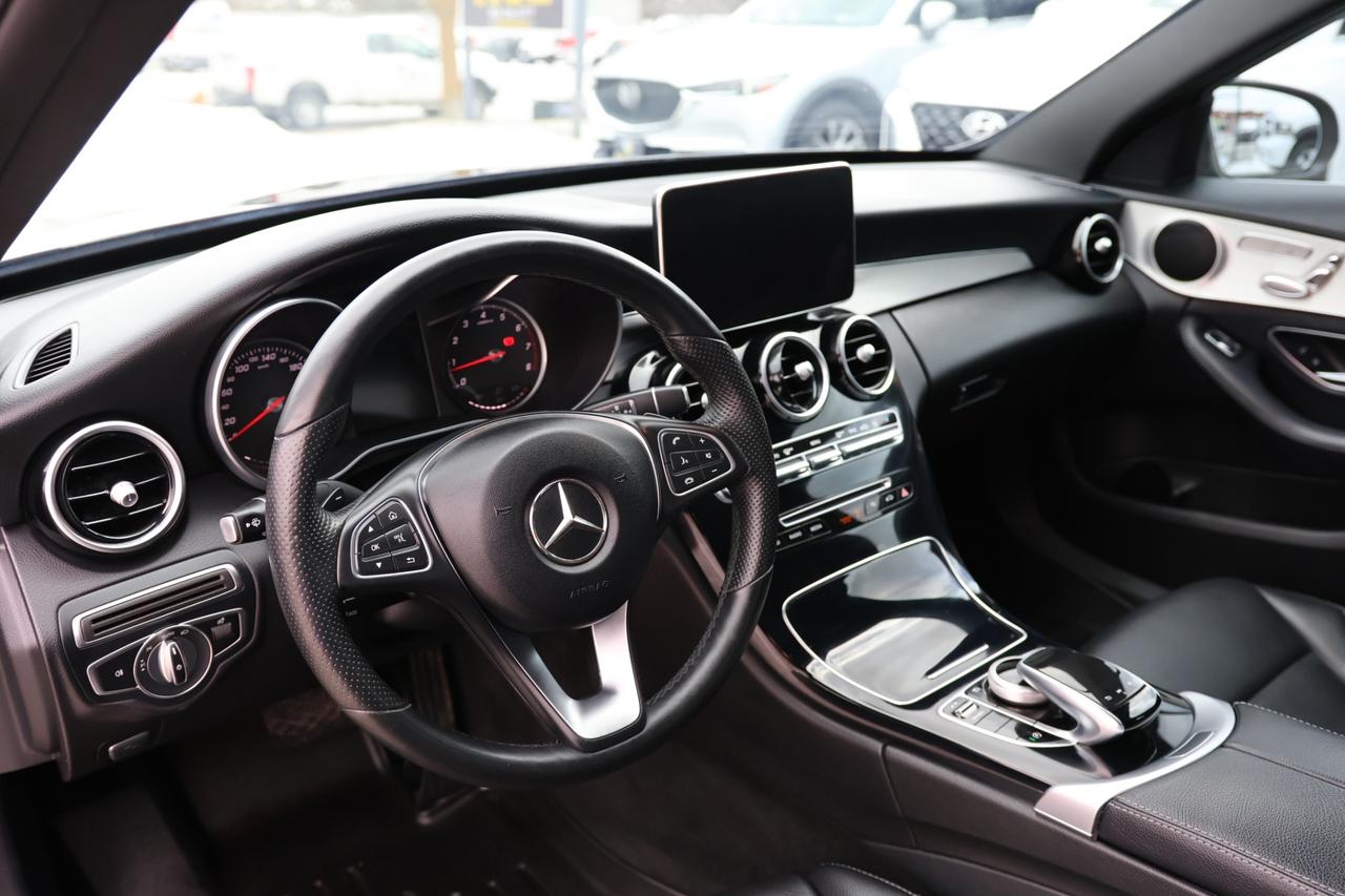 2018 Mercedes-Benz C-Class C300-4MATIC-AMG/NAV/B CAM/PANOROOF/BLIS/P SENSORS/ Photo