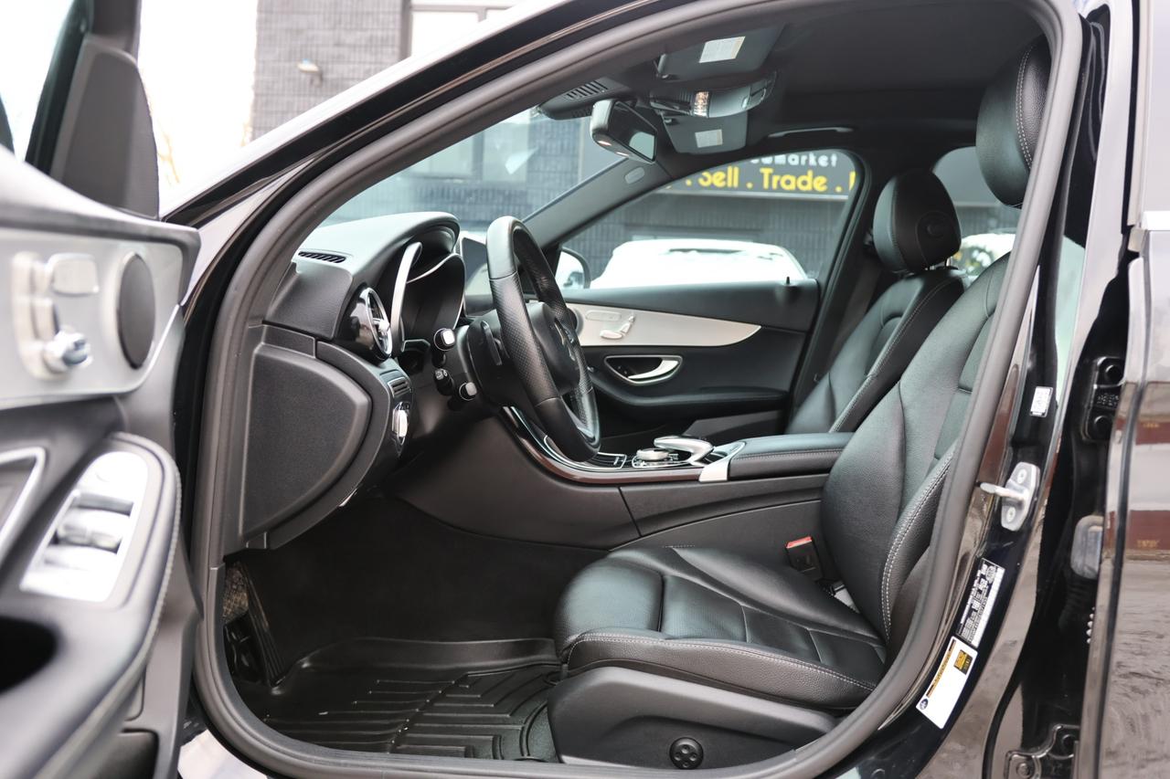2018 Mercedes-Benz C-Class C300-4MATIC-AMG/NAV/B CAM/PANOROOF/BLIS/P SENSORS/ Photo