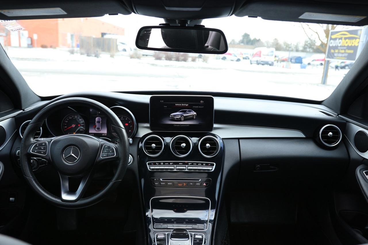 2018 Mercedes-Benz C-Class C300-4MATIC-AMG/NAV/B CAM/PANOROOF/BLIS/P SENSORS/ Photo