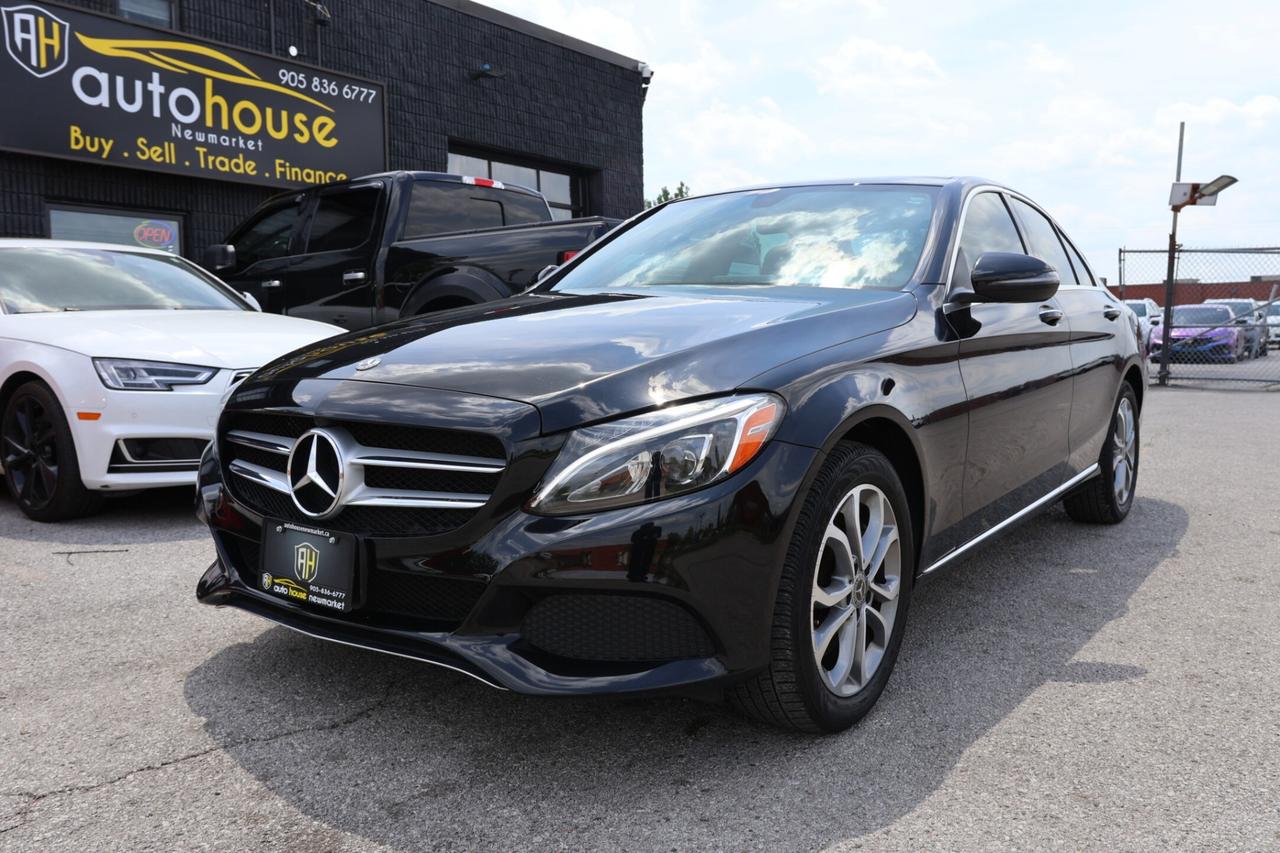 2018 Mercedes-Benz C-Class C300-4MATIC-AMG/NAV/B CAM/PANOROOF/BLIS/P SENSORS/ Photo0
