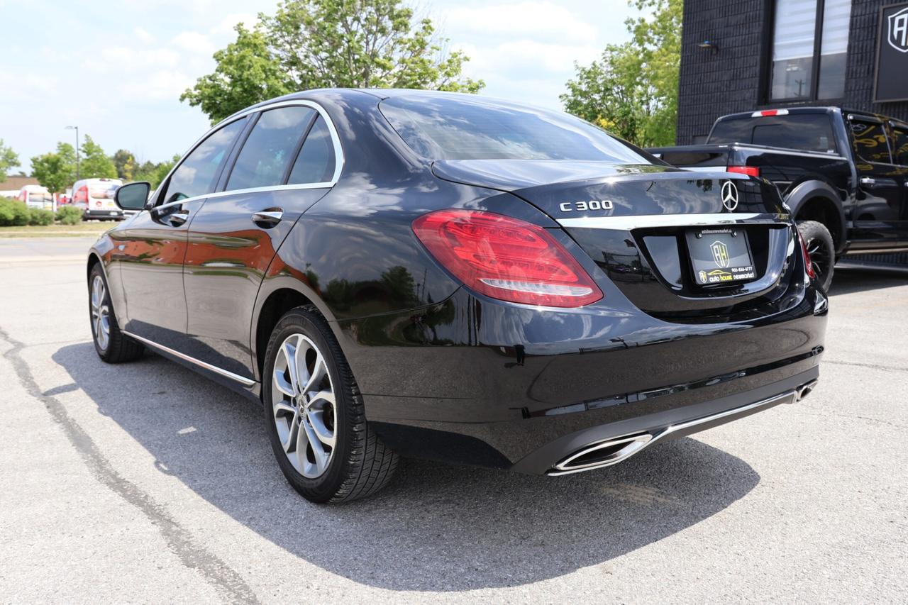 2018 Mercedes-Benz C-Class C300-4MATIC-AMG/NAV/B CAM/PANOROOF/BLIS/P SENSORS/ Photo