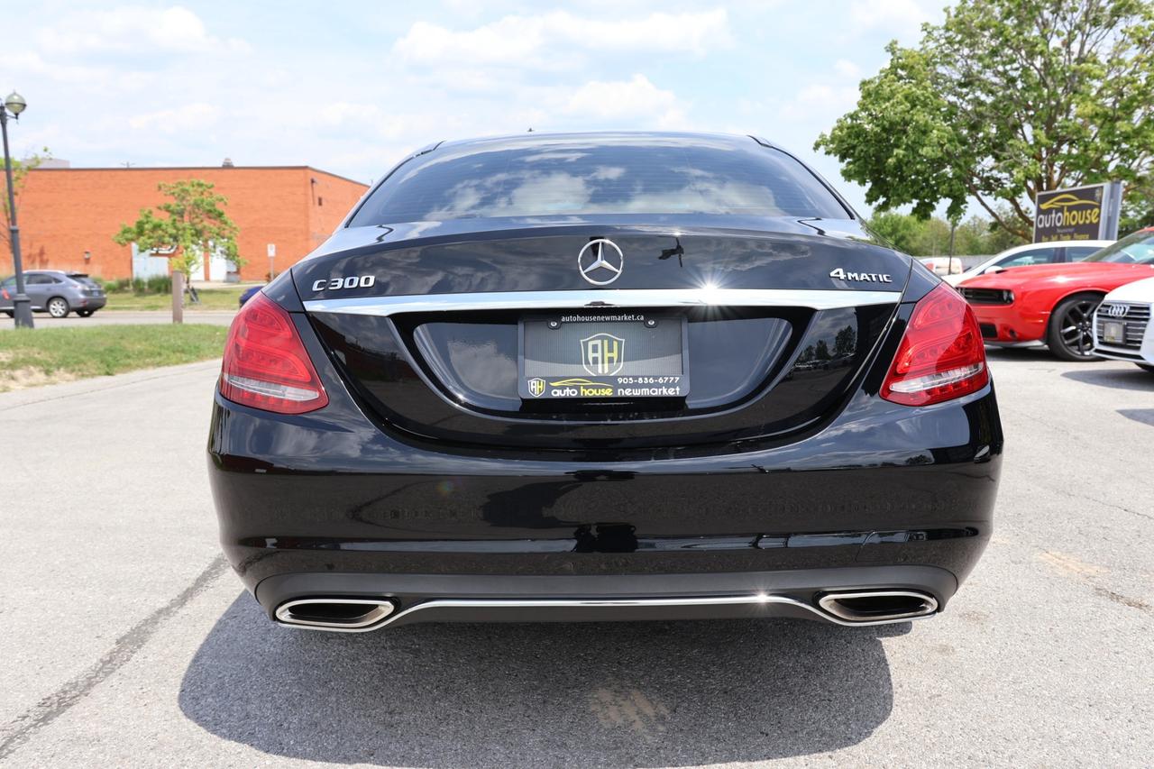 2018 Mercedes-Benz C-Class C300-4MATIC-AMG/NAV/B CAM/PANOROOF/BLIS/P SENSORS/ Photo