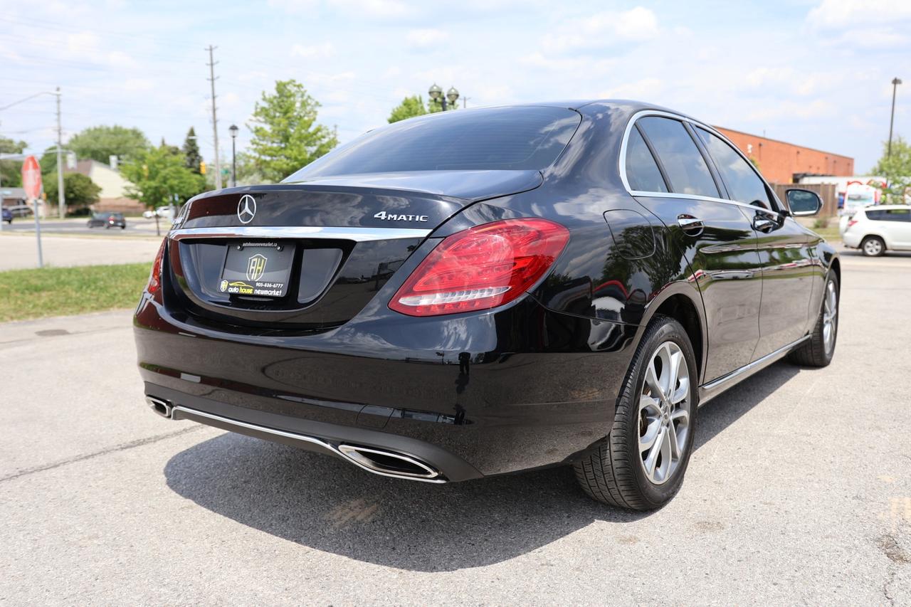 2018 Mercedes-Benz C-Class C300-4MATIC-AMG/NAV/B CAM/PANOROOF/BLIS/P SENSORS/ Photo