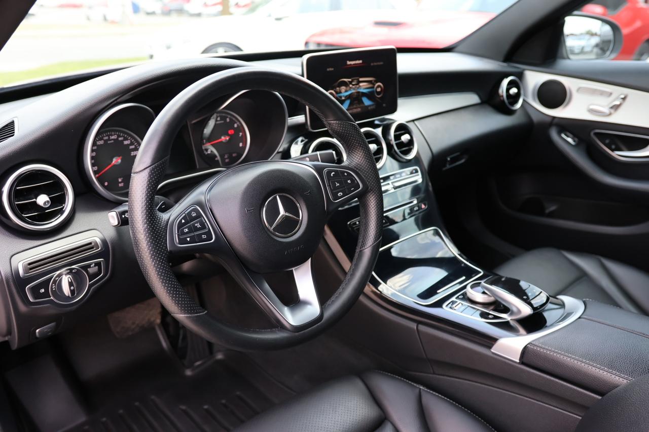 2018 Mercedes-Benz C-Class C300-4MATIC-AMG/NAV/B CAM/PANOROOF/BLIS/P SENSORS/ Photo
