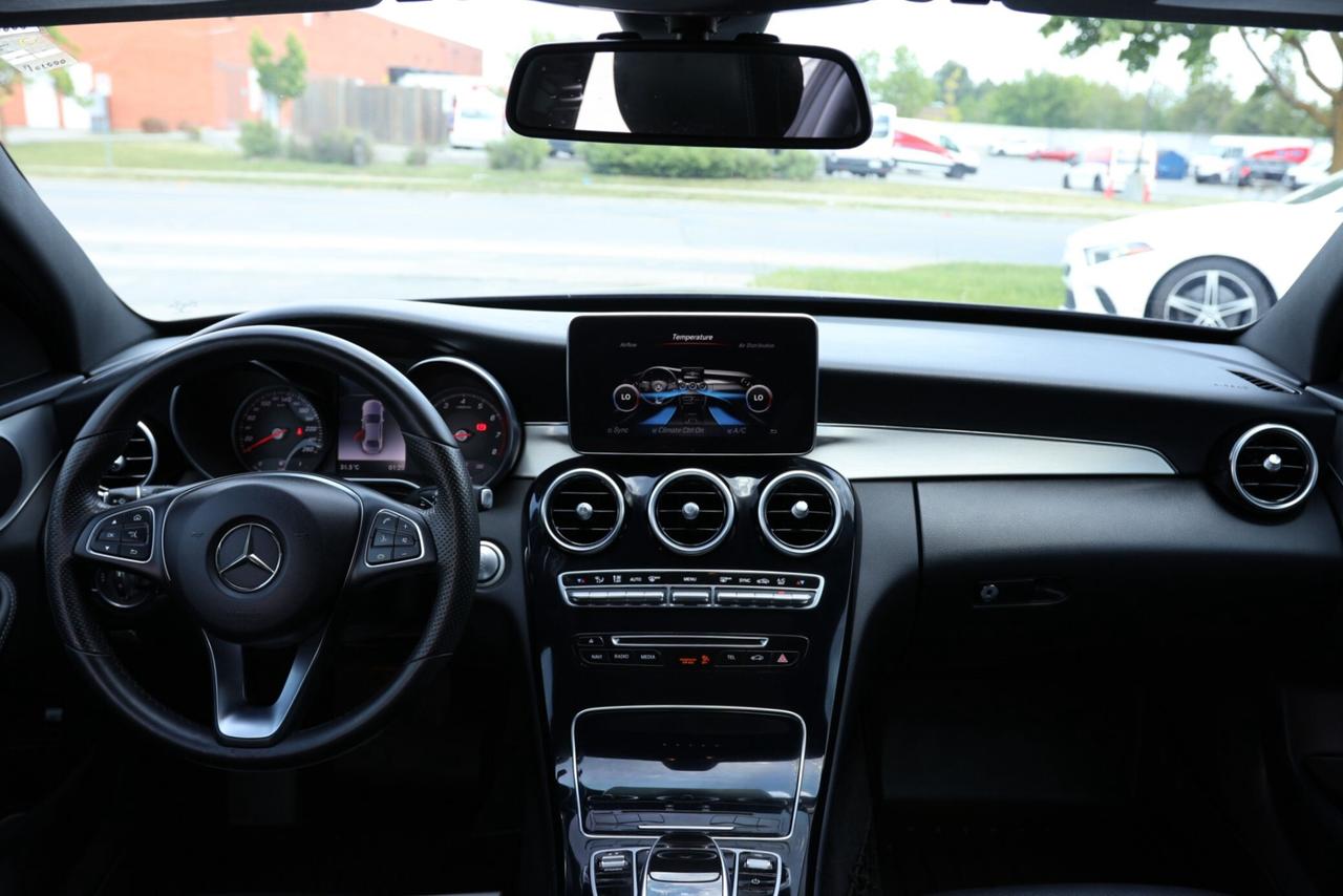 2018 Mercedes-Benz C-Class C300-4MATIC-AMG/NAV/B CAM/PANOROOF/BLIS/P SENSORS/ Photo