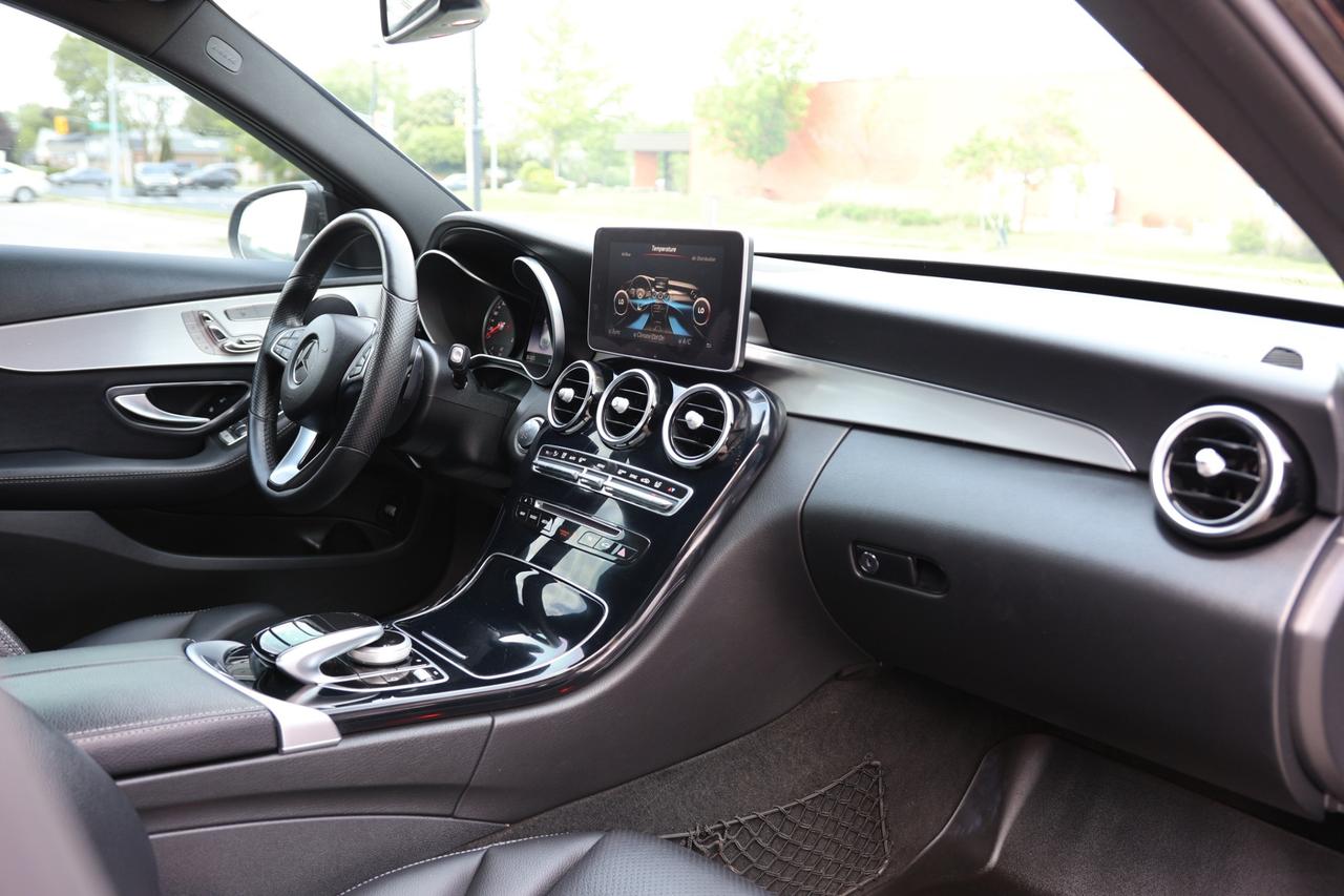 2018 Mercedes-Benz C-Class C300-4MATIC-AMG/NAV/B CAM/PANOROOF/BLIS/P SENSORS/ Photo