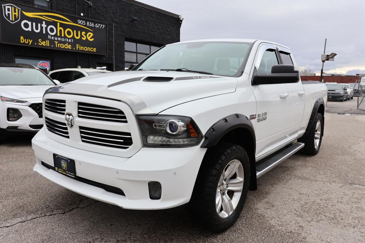 2016 RAM 1500 SPORT 4WD-5.7L HEMI/QUADCAB/R STARTER/NAV/BCAM/P S Photo