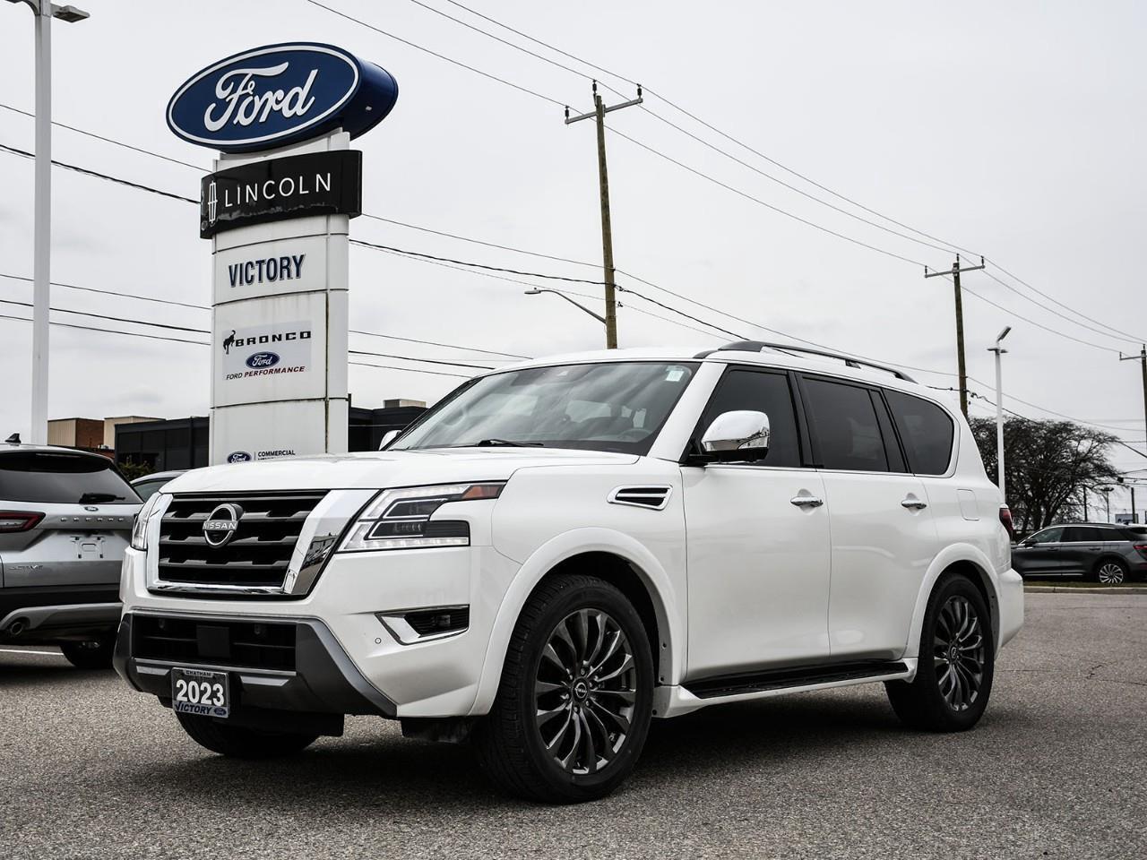 2023 Nissan Armada Platinum Panoroof   ACC + Lane Keeping Photo0