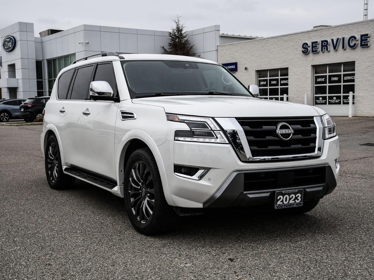 2023 Nissan Armada Platinum Panoroof   ACC + Lane Keeping Photo
