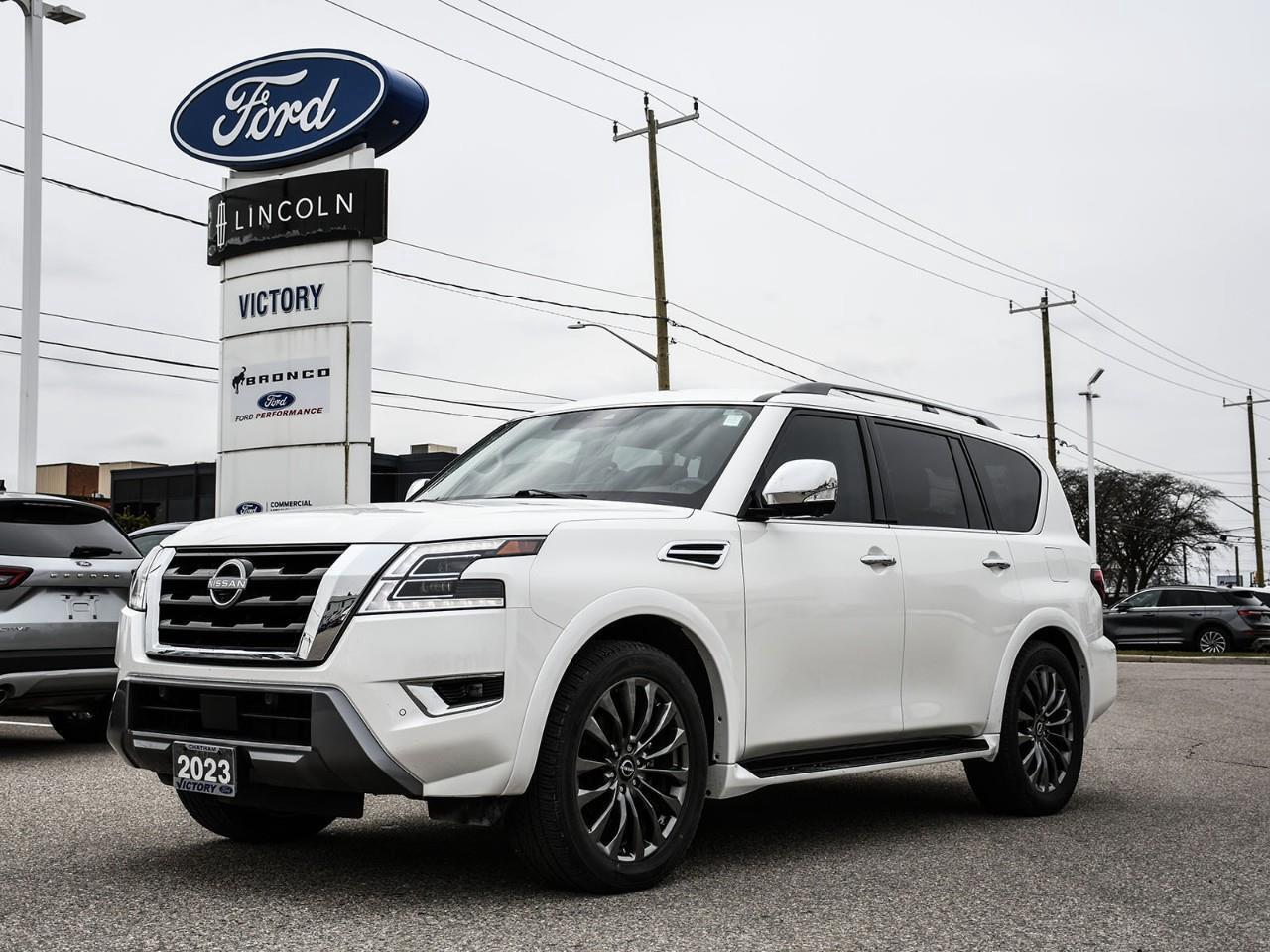 2023 Nissan Armada Platinum Panoroof   ACC + Lane Keeping Photo