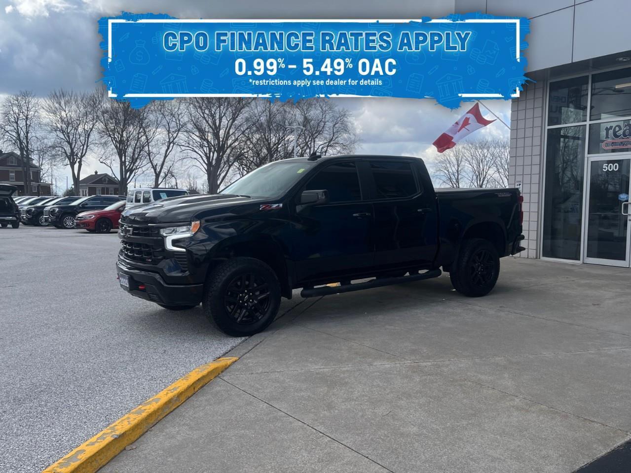 2025 Chevrolet Silverado 1500 LT TRAIL BOSS CPO RATES FAINCE @ 0.99%-5.49% OAC Photo0