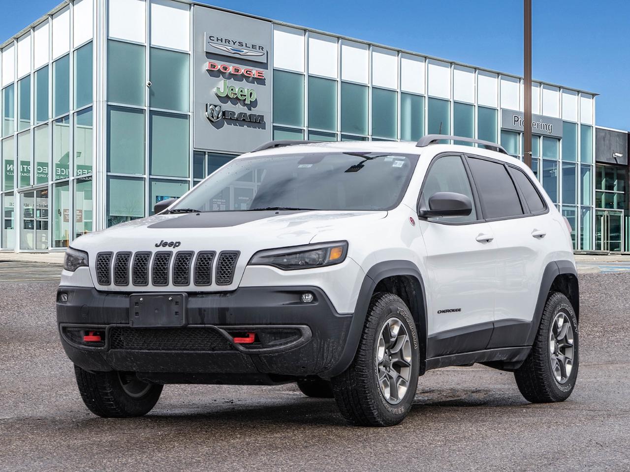 2019 Jeep Cherokee Trailhawk 4x4  LEATHER  CAMERA  LOW KMS Photo0