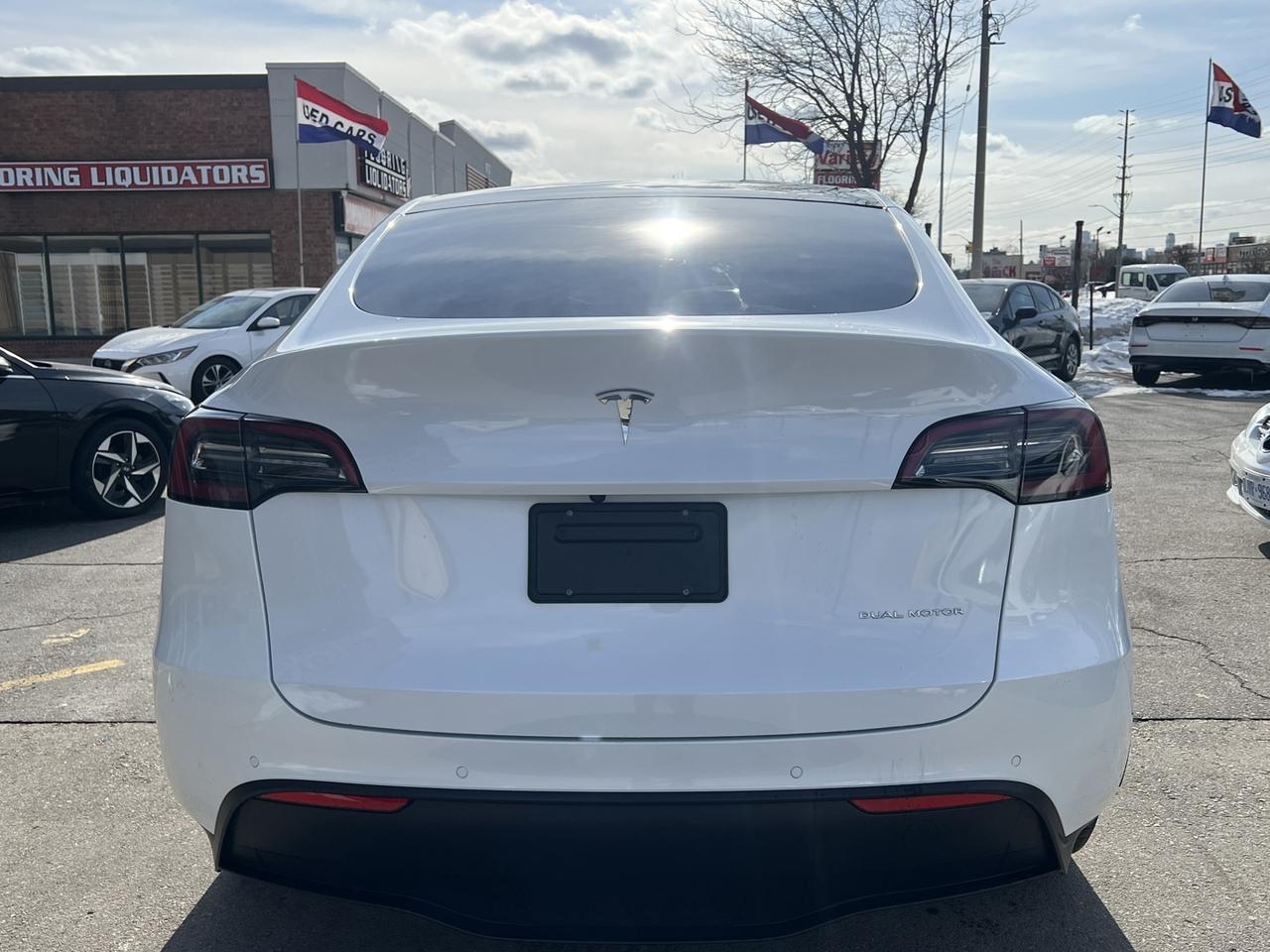 2021 Tesla Model Y Long Range AWD   Pano Roof   Leather   Blind Spot Photo