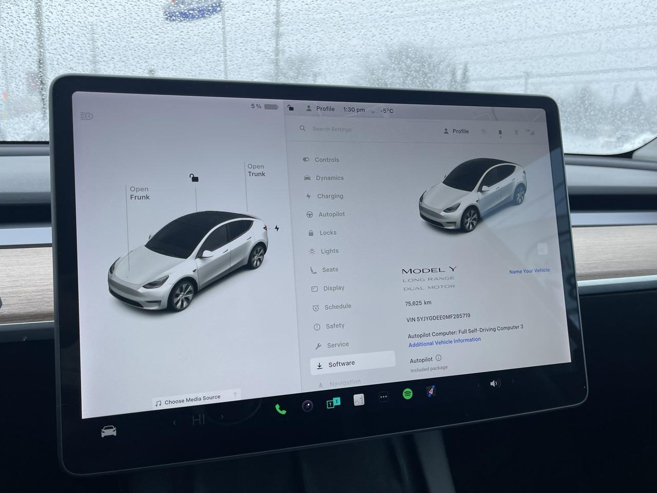 2021 Tesla Model Y Long Range AWD   Pano Roof   Leather   Blind Spot Photo