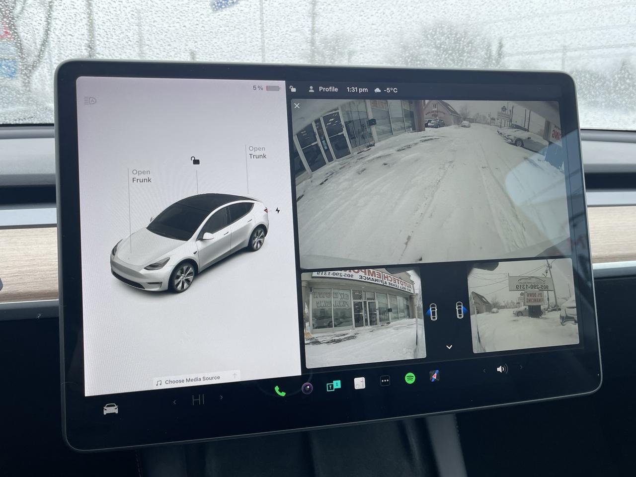 2021 Tesla Model Y Long Range AWD   Pano Roof   Leather   Blind Spot Photo
