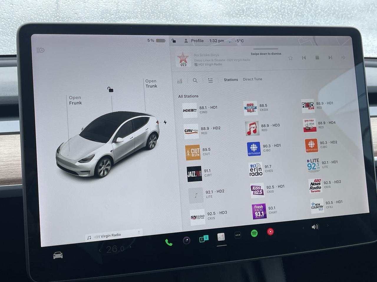 2021 Tesla Model Y Long Range AWD   Pano Roof   Leather   Blind Spot Photo