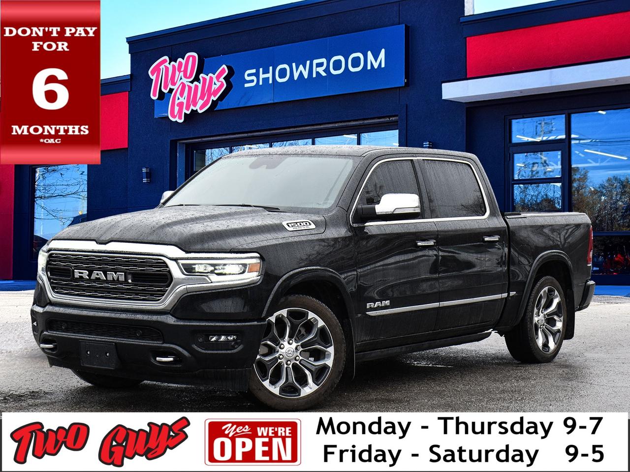 2022 RAM 1500 Limited 4x4 Leather Panoroof Nav Back Up Camera Photo