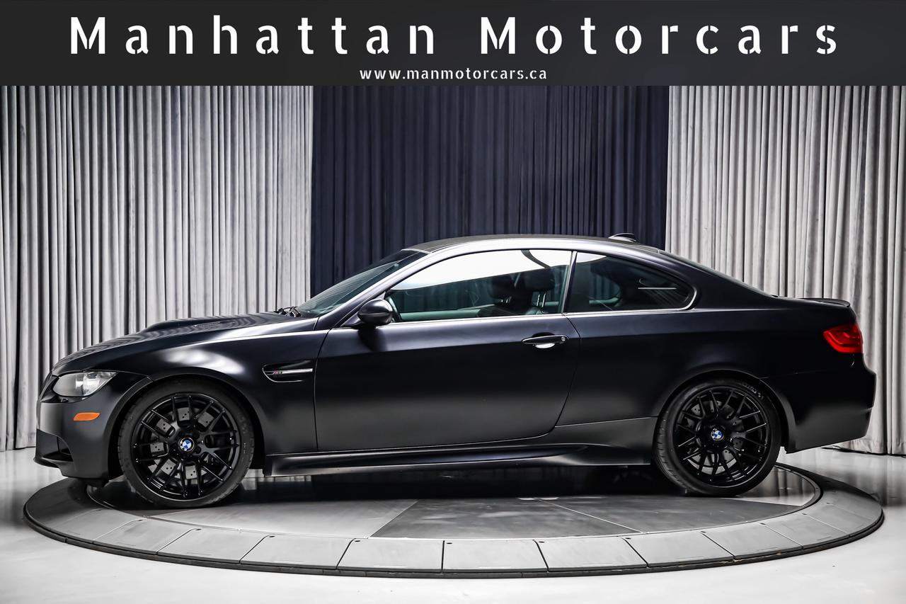 2012 BMW M3 COMPETITION PKG V8 414HP  CARBONROOF NAV FROZENBLK Photo2