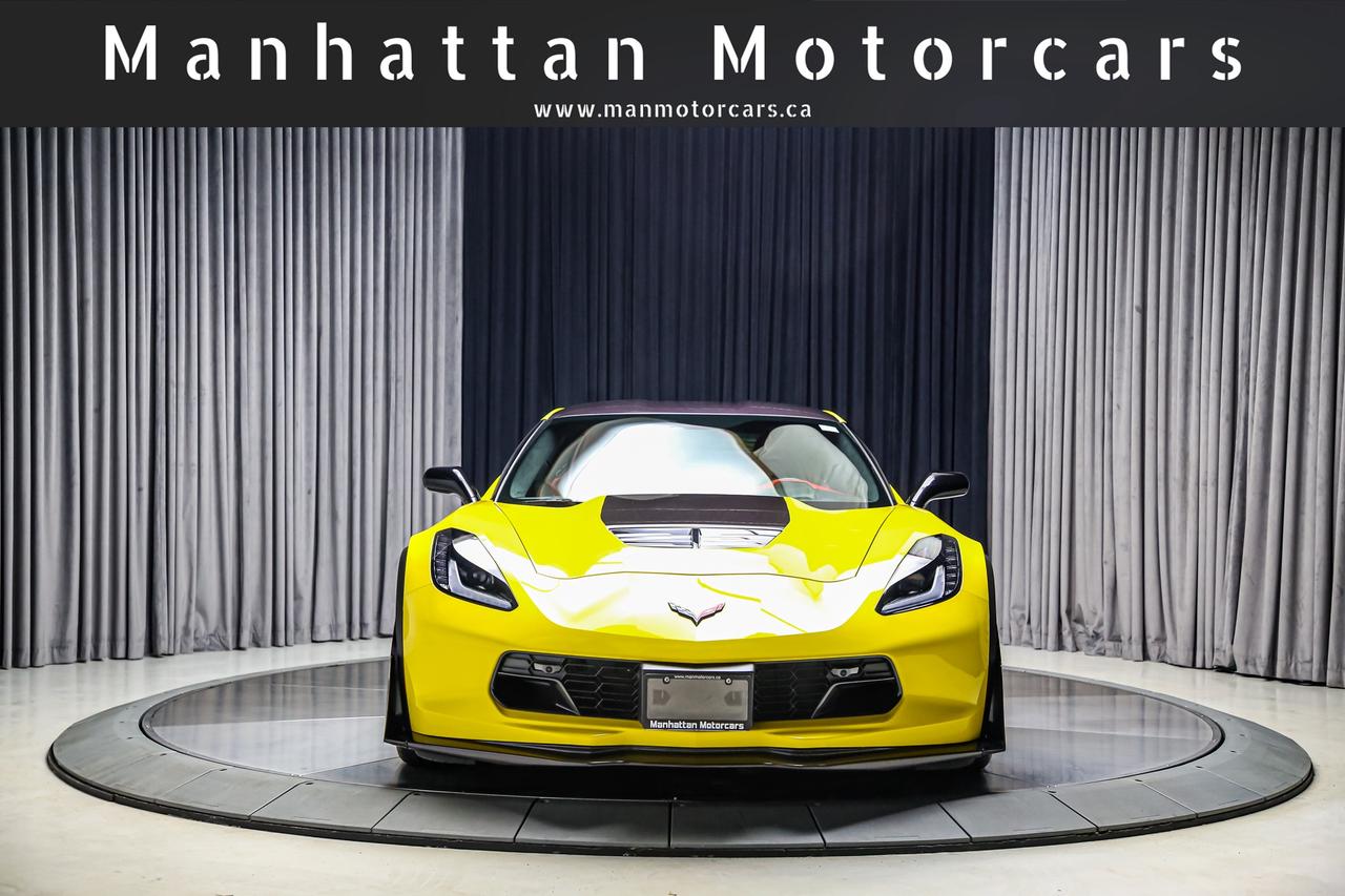 2017 Chevrolet Corvette Z06 3LZ Z07 PKG MANUAL 650HP COMPSEATS 1OWNER Photo