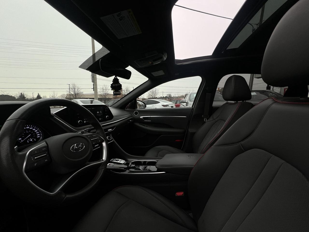 2022 Hyundai Sonata Sport 1.6T   Htd Steering   Pano Roof   Lane Assis Photo