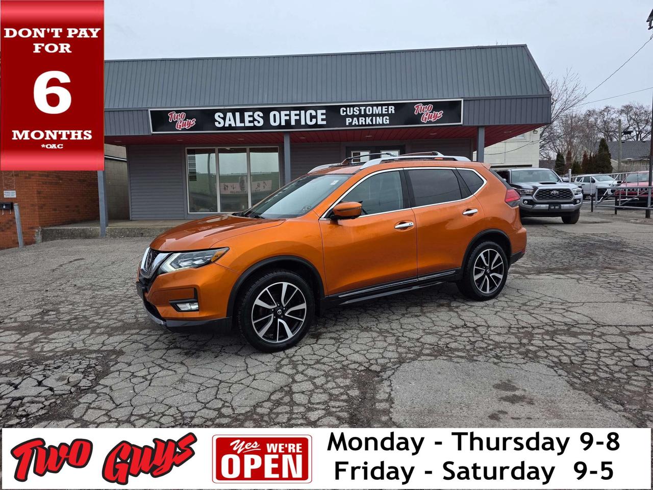 2017 Nissan Rogue SL Platinum AWD Leather Panorof Nav Back Up Cam Photo0