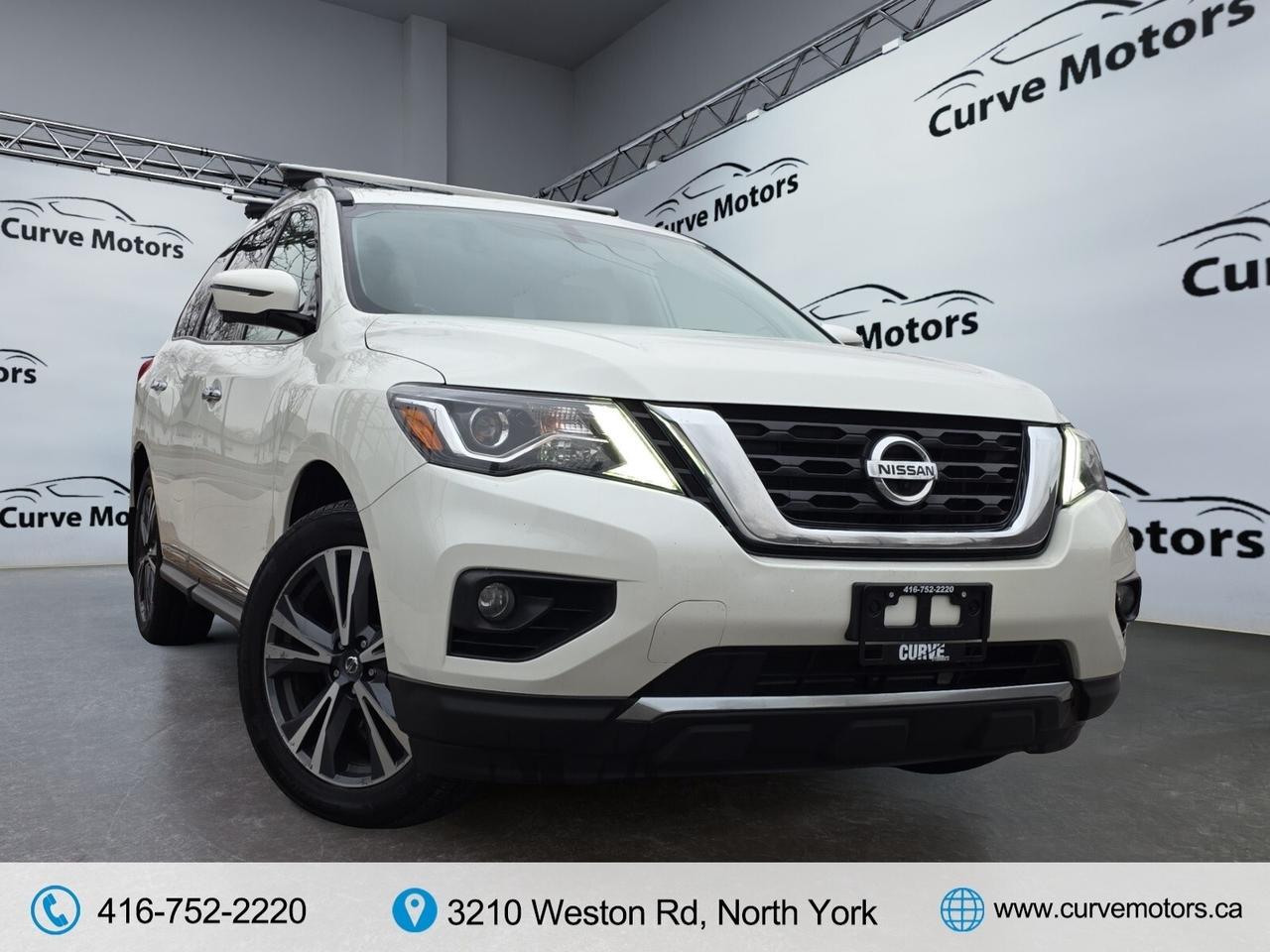 2019 Nissan Pathfinder PLATINUM * 1 OWNER / DVD / COOLED SEATS / DRIVER A Photo