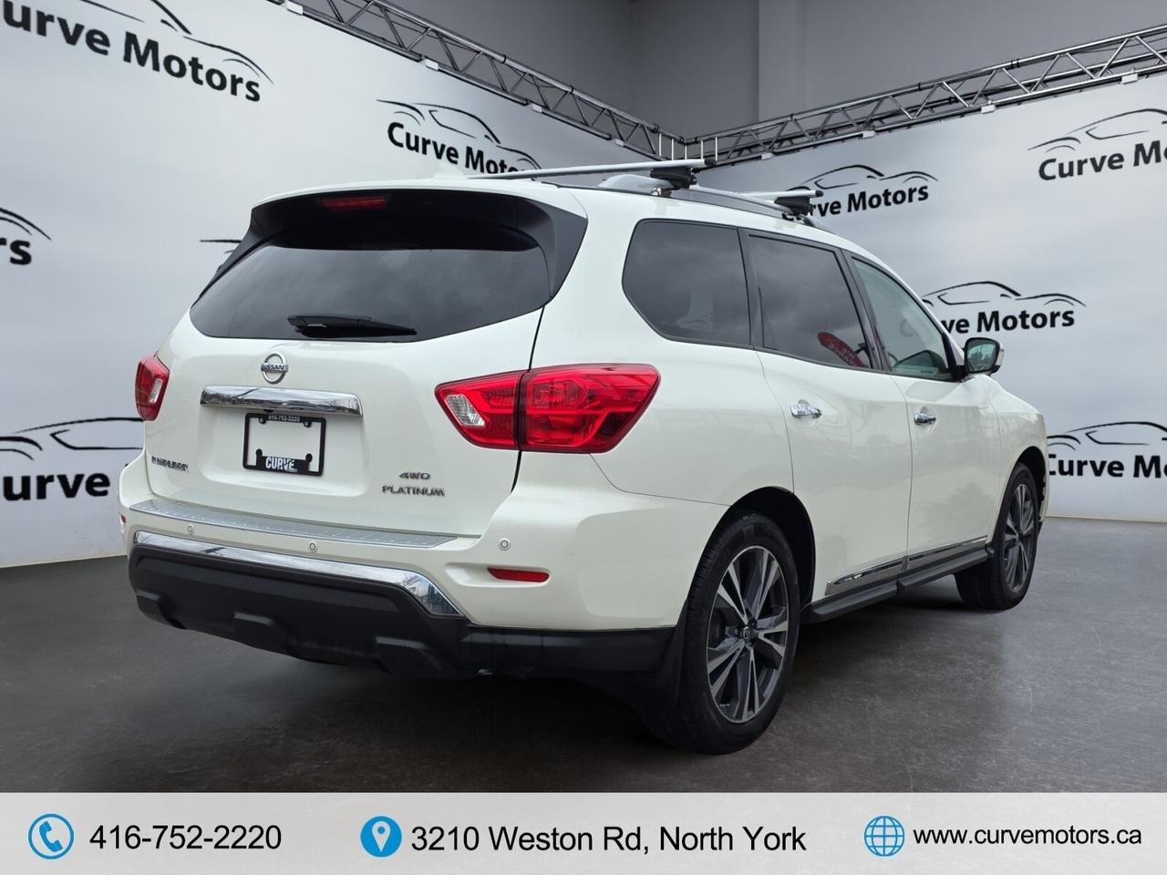 2019 Nissan Pathfinder PLATINUM * 1 OWNER / DVD / COOLED SEATS / DRIVER A Photo