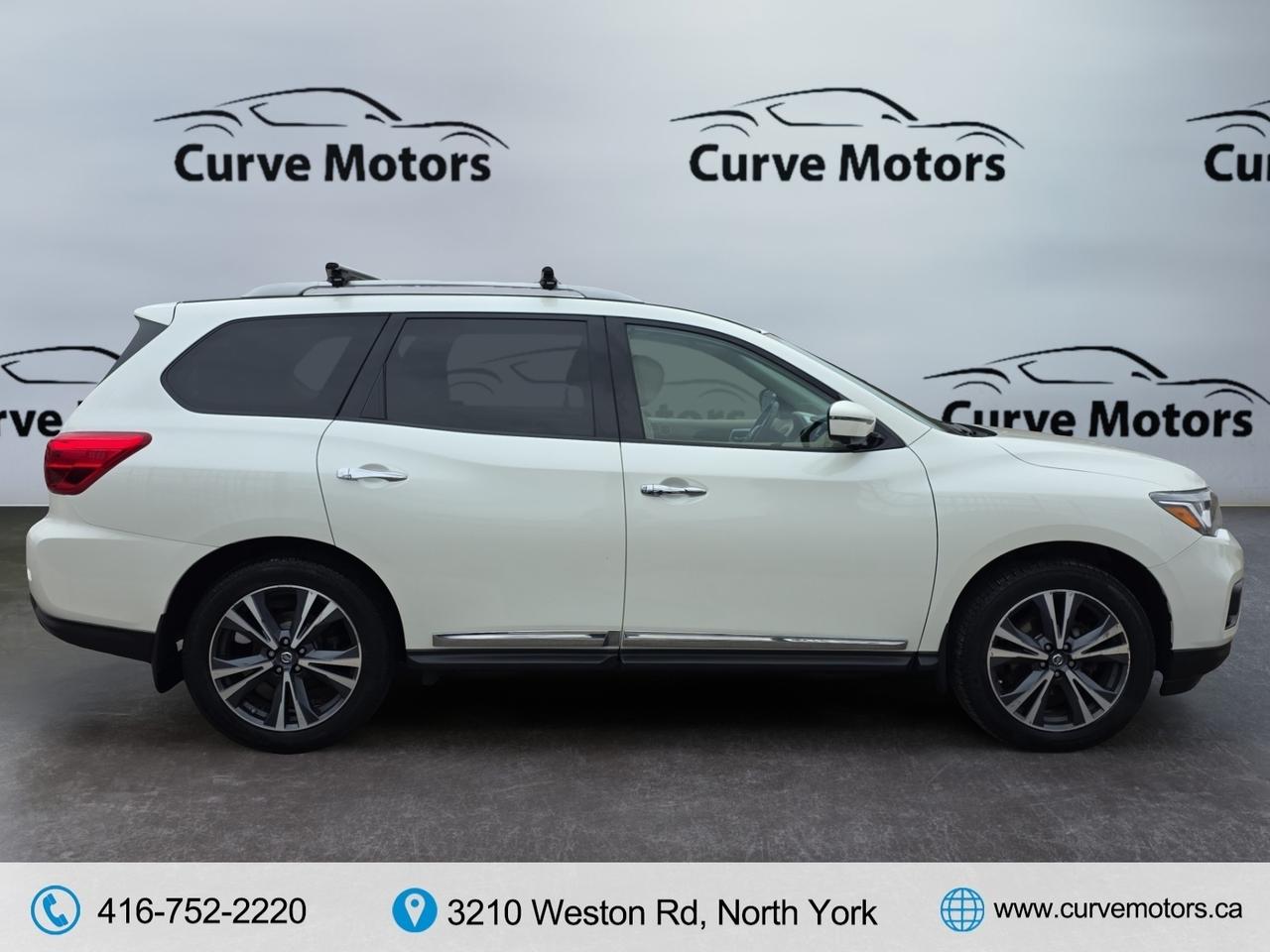 2019 Nissan Pathfinder PLATINUM * 1 OWNER / DVD / COOLED SEATS / DRIVER A Photo