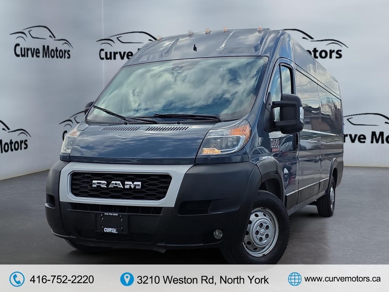 2021 RAM ProMaster 3500 High Roof Ext 159 WB * VERY LOW KM / CAMERA / Photo2