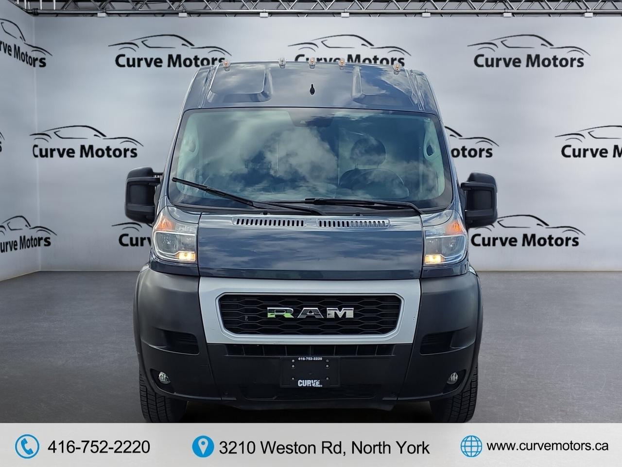 2021 RAM ProMaster 3500 High Roof Ext 159 WB * VERY LOW KM / CAMERA / Photo