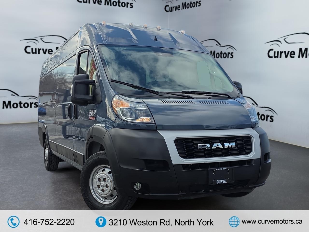 2021 RAM ProMaster 3500 High Roof Ext 159 WB * VERY LOW KM / CAMERA / Photo0