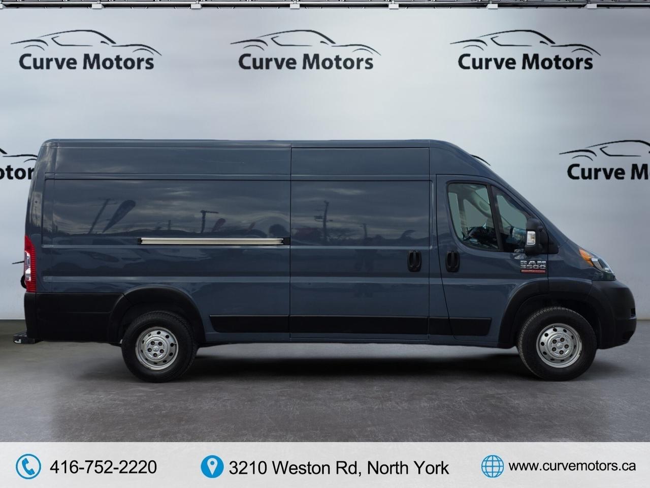 2021 RAM ProMaster 3500 High Roof Ext 159 WB * VERY LOW KM / CAMERA / Photo