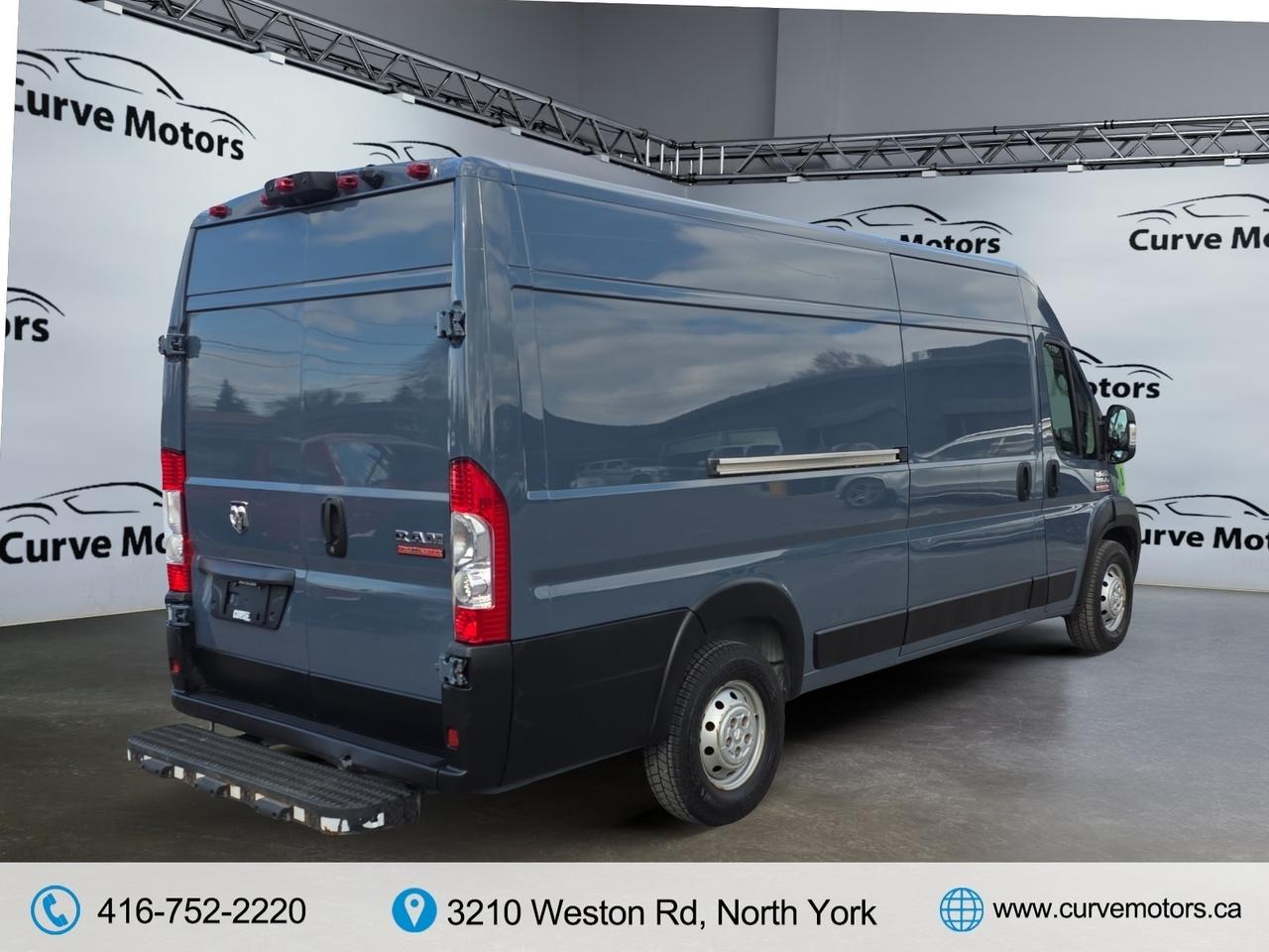 2021 RAM ProMaster 3500 High Roof Ext 159 WB * VERY LOW KM / CAMERA / Photo