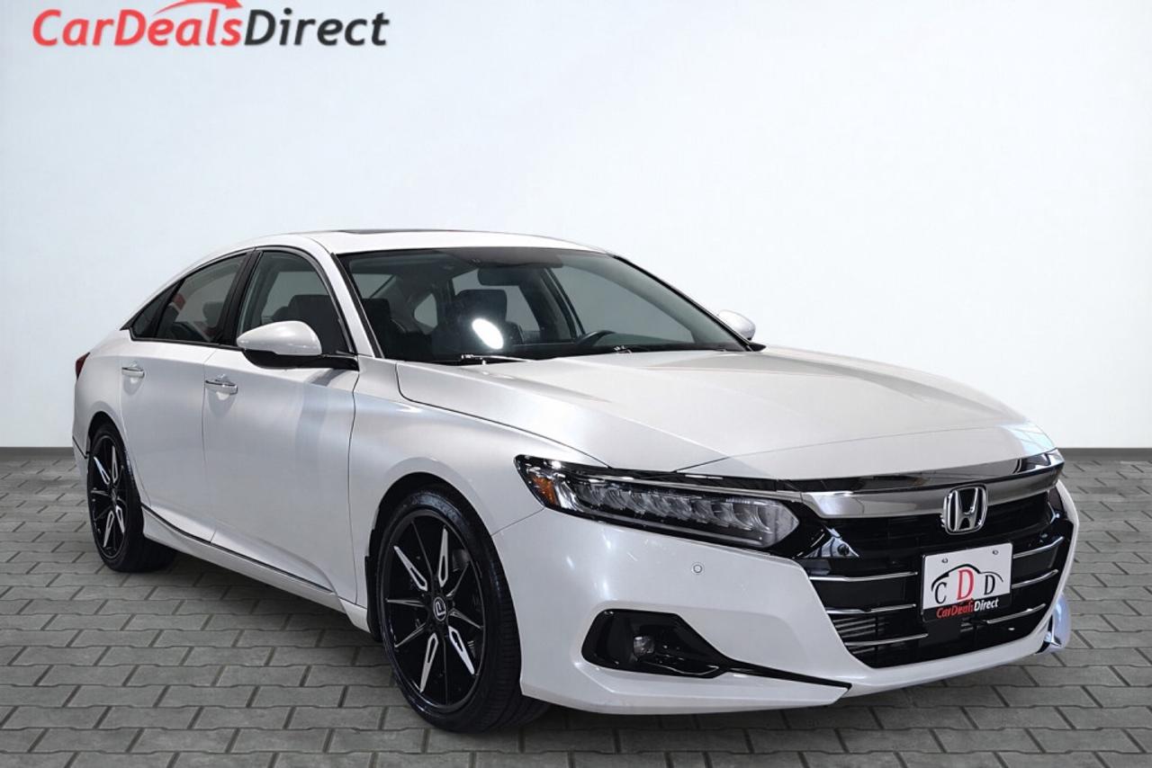 2021 Honda Accord Sedan Touring/NAVI/Leather/Sunroof/Drivve Assist/No acci Photo