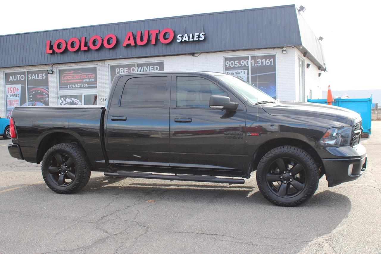 2018 RAM 1500 SLT Crew Cab 4WD Ecodiesel Leather Safety Included Photo0
