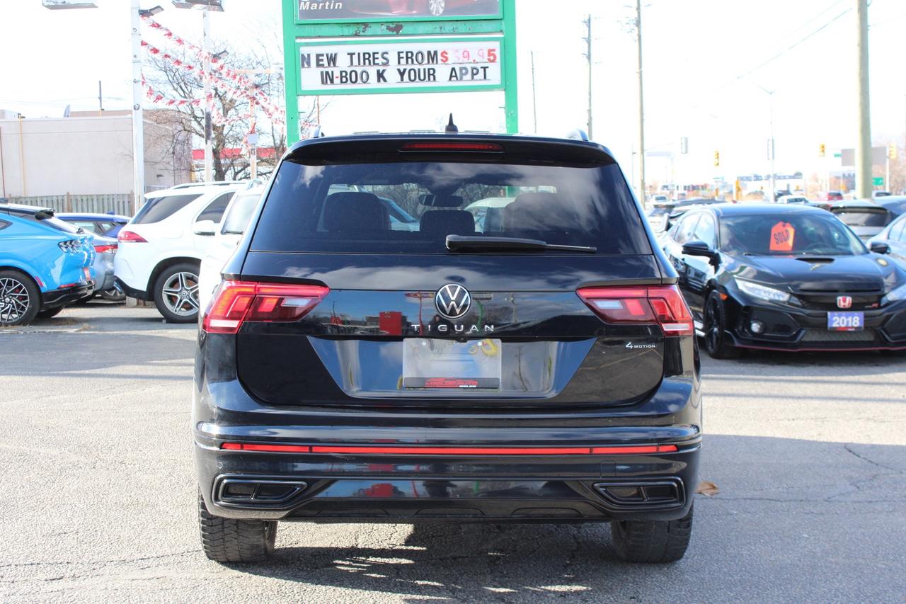 2022 Volkswagen Tiguan Comfortline R-Line Black 4MOTION   No Accident   B Photo