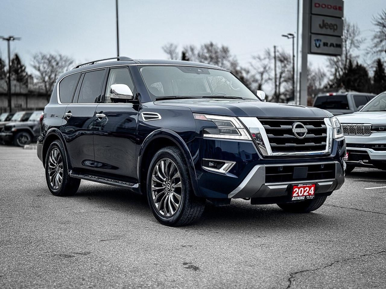 2024 Nissan Armada Platinum   SUNROOF   HEATED LEATHER   BOSE AUDIO Photo