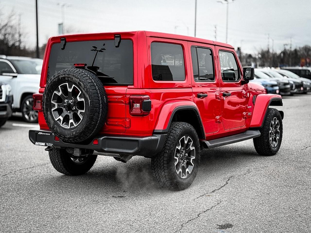2024 Jeep Wrangler Sahara   HEATED LEATHER   TOW GROUP   ALPINE AUDIO Photo4