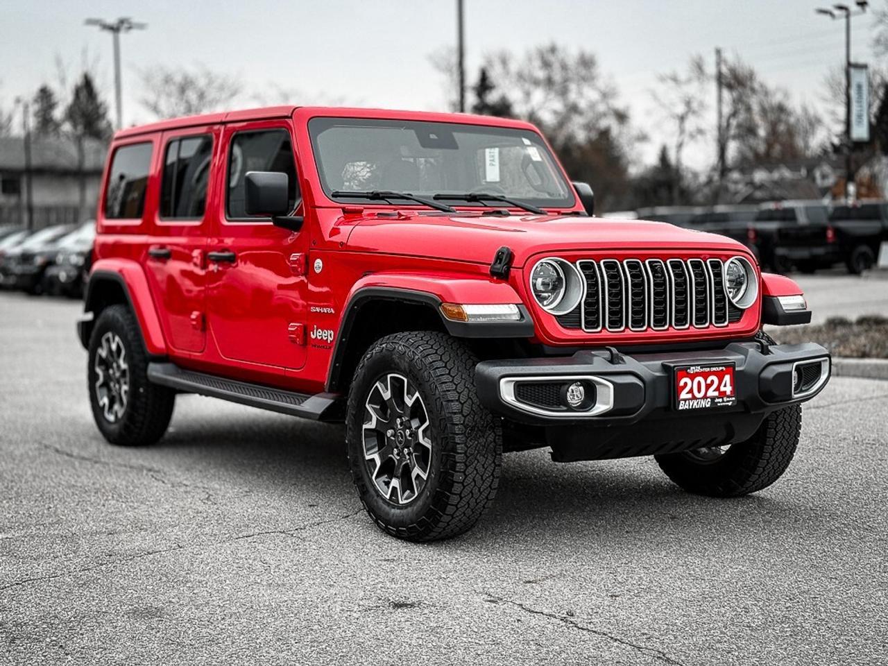 2024 Jeep Wrangler Sahara   HEATED LEATHER   TOW GROUP   ALPINE AUDIO Photo2